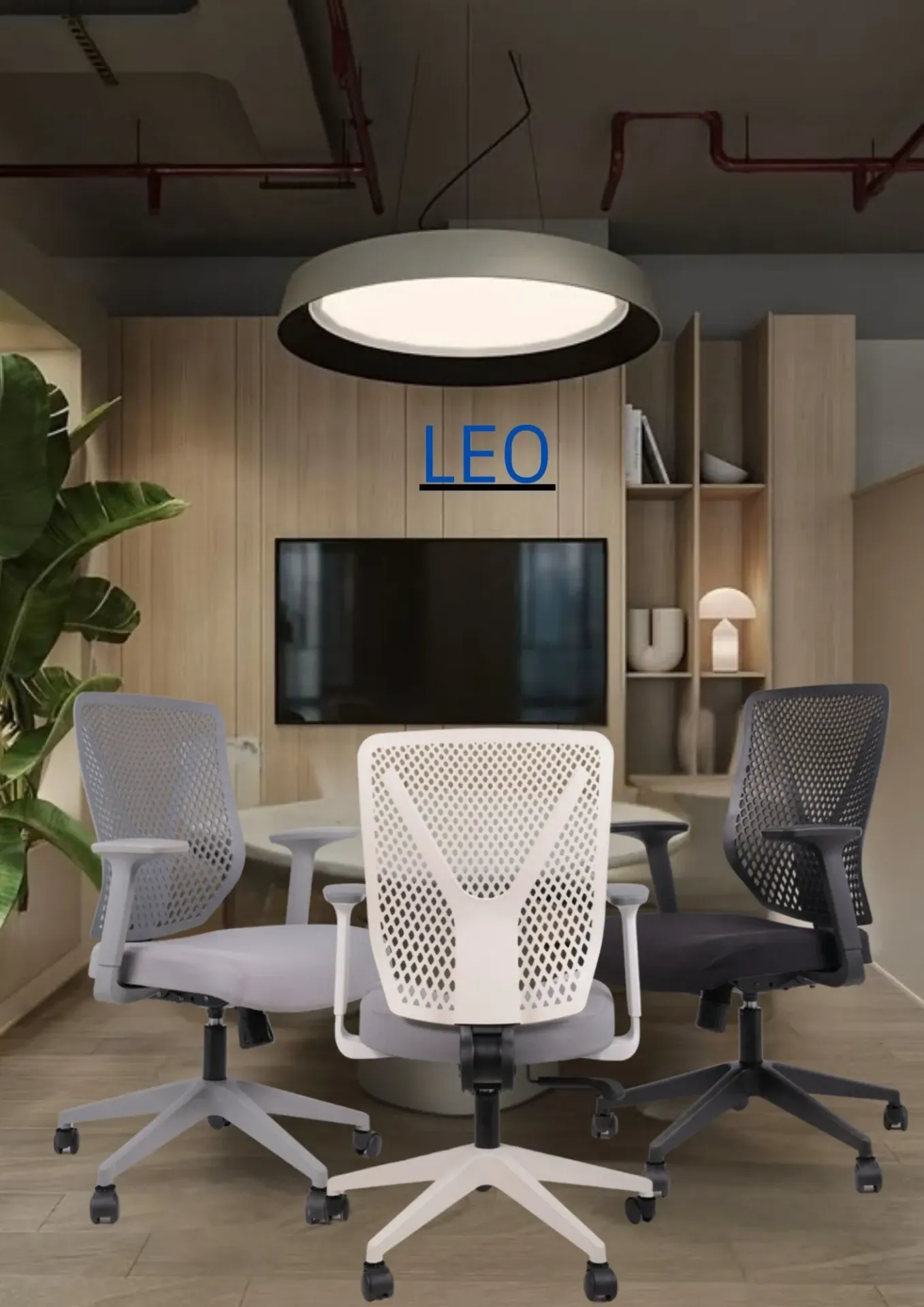 Lio computer/office/ wfh chair (Black)