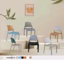 Revira cafe chair with heavy duty